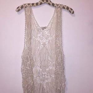 Knit Maxi Length Cardigan